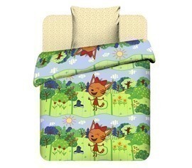 КПБ детский 1,5сп бязь наволочка 70*70-1шт СТС Василек<5623-1 Карамелька Скидка Акция29>