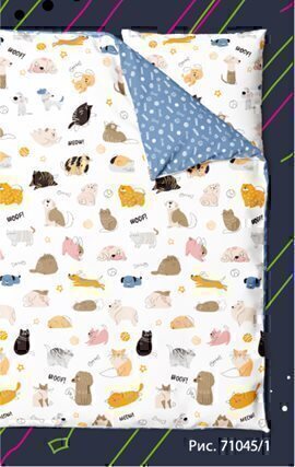 КПБ детский 1,5сп перкаль Твой стиль<71045-1 Шибуши Скидка Акция29>